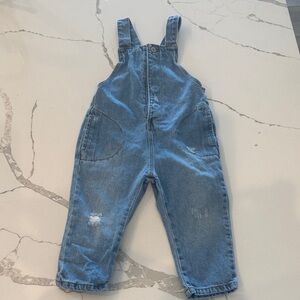 Zara Classic Blue Kids Overalls
